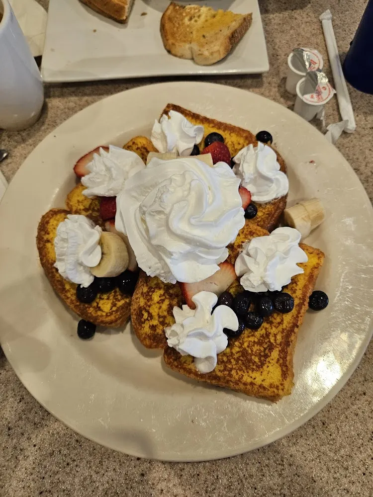 Homemade French Toast with Fruit